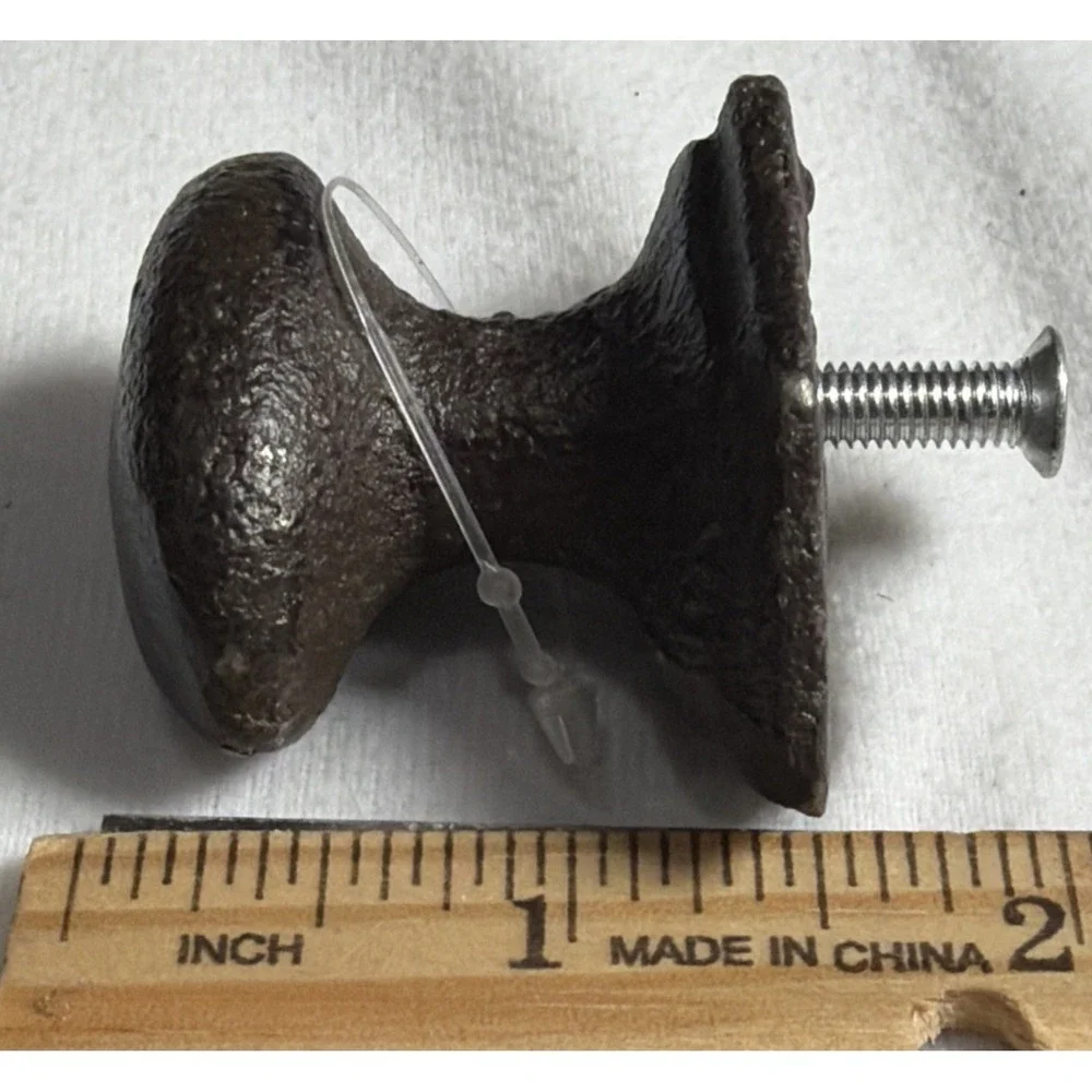 New Hobby Lobby Metal Rustic Drawer Pull Handle Oval Heavy